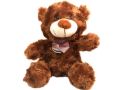 17cm Sitting Soft Brown Bear With Tie